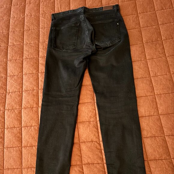Zara Man Size 30 Black Jeans Slim Fit - Picture 5 of 5